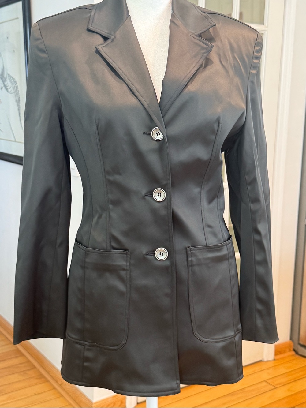 Vintage, Todd Oldham Black Tailored Women's Blazer- From 1996 Collection!